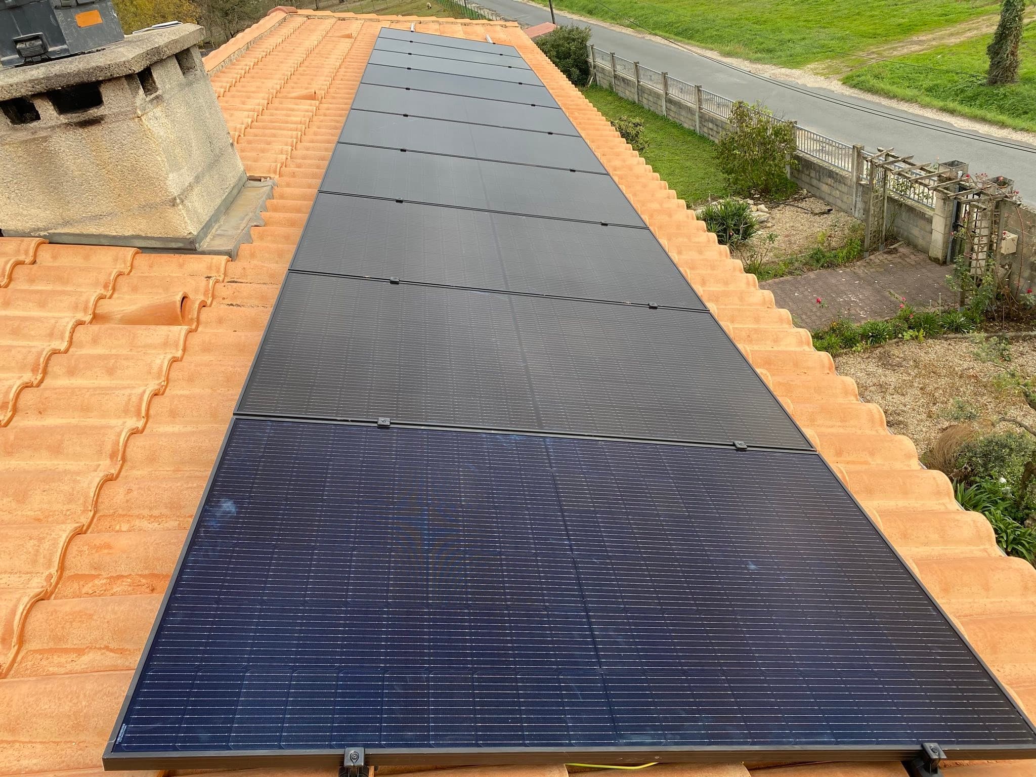 Installation panneaux solaires 3 kWc, Langon, janvier 2024, Cap.Solar